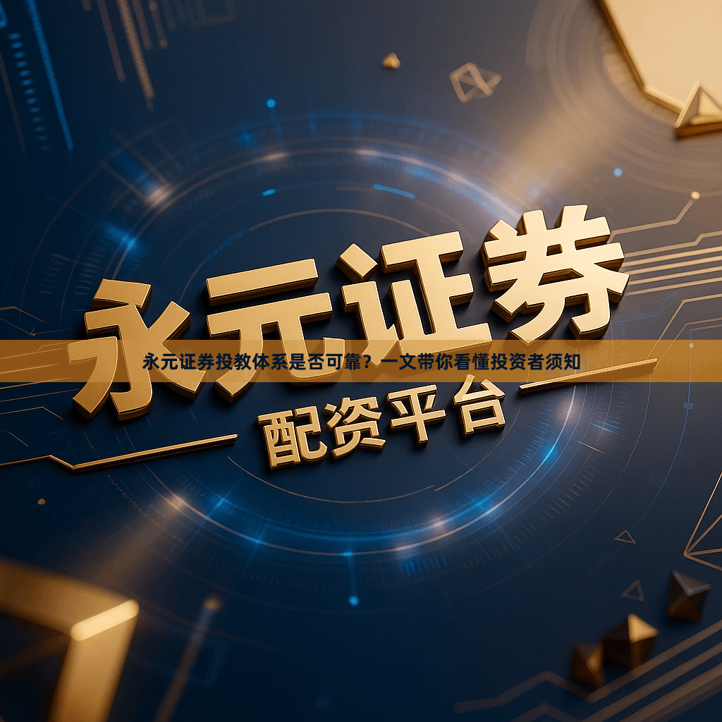 永元证券投教体系是否可靠？一文带你看懂投资者须知