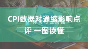 CPI数据对通缩影响点评 一图读懂