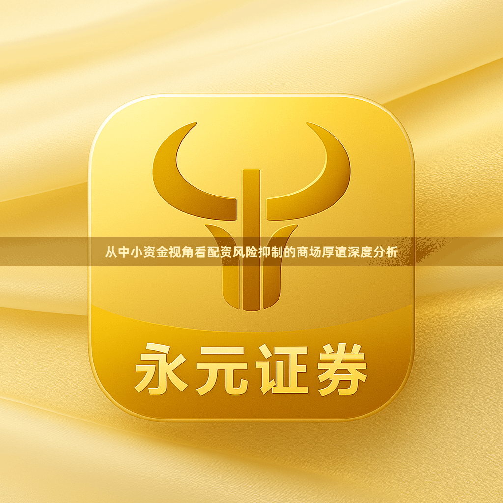 从中小资金视角看配资风险抑制的商场厚谊深度分析